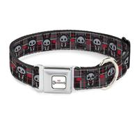 Skelanimals Collier pour chien avec boucle de ceinture de sécurité