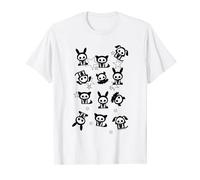 Skelanimals Spooky Animal Group Shot Portraits & Star Icons T-Shirt