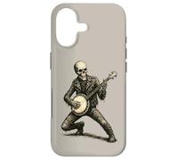 Skeleton-Banjo Bluegrass-Festival Musique-Country, Banjo Coque pour iPhone 17