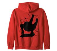 Skeleton Bobsleigh Traîneau pour Sports d'hiver Sweat à Capuche