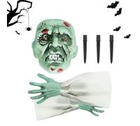 Skeleton Coming Out Of Ground - Realistic Arms For Halloween Decor