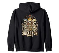 Skeleton Crew Chemise médicale pour infirmière Halloween Sweat à Capuche