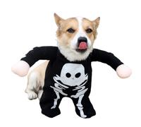Skeleton Dog Costume, Halloween Costume Dog Skull Clothes, Halloween Puppy Costume, Dog Skeleton Outfit, Pet Clothes Novelty Halloween Pet Costumes for Puppy Dog Cat Halloween