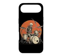 Skeleton Drummer Rock Band Batteur de Batterie Heavy Metal Coque pour iPhone Air
