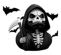 Skeleton Ducks - Dashboard Holding Sickle Figurine | Halloween Holding Sickle Figurine | Skeleton Ducks Statue Collectibles Figurines Gothic Dashboard Car Halloween Home Decor for Display Collection