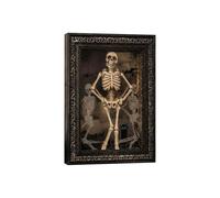 Skeleton Frame - Halloween Table Ornament with LED Light, Infinity Mirror