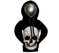 Skeleton Gear Shift Sweat à capuche Gear Shift Hoodie Halloween | Gadgets pour couvre-levier de vitesse - Décoration de voiture squelette - Housse de levier de vitesse drôle tête de mort pour