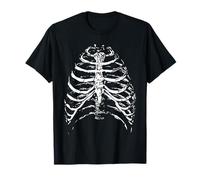 Skeleton | Halloween Costume Rib Cage Anatomy Funny T-Shirt