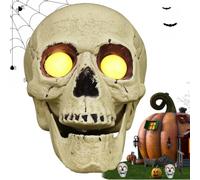 Skeleton Hands Halloween Decor - Solar Lighted Skeleton Arms | Waterproof All-Weather Halloween Decor Waterproof Sound Effect Garden Stake Lights for Theme Party