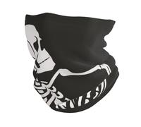 Skeleton Joue Au Rugby Gaiter Étanche À La Poussière Headwrap Respirant Bandeau pour Sports Jogging Adulte 30X26Cm