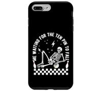 Skeleton Me Waiting for The Ten Pin to Fall Bowling Suspense Coque pour iPhone 7 Plus/8 Plus