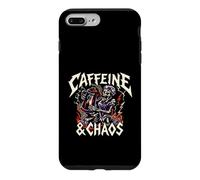 Skeleton Nurse Caffeine & Chaos Night Shift Coque pour iPhone 7 Plus/8 Plus