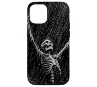 Skeleton Rain Goth Emo Dad Vintage Graphic Coque pour iPhone 12/12 Pro