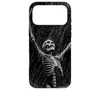 Skeleton Rain Goth Emo Dad Vintage Graphic Coque pour iPhone 17 Pro Max