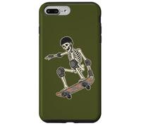 Skeleton Skater Old School Skateboard Coque pour iPhone 7 Plus/8 Plus