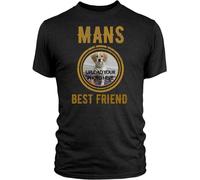 Skeletor Upload Your Own Artwork Mans Best Friend Custom Yellow Mens Women T Shirt 100% Cotton Dog Gift Pet Walker Manches Courtes(XX-Large)