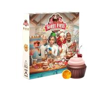 Skellig Games Sweet Mess - Compétition de pâtisserie : jeu de société amusant à partir de 10 ans, 1 à 4 joueurs, 45 à 90 min. Plaisir de jeu avec stratégie, récompenses et mode lecteur solo