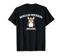 Skellig Michael Ireland Viking Puffin Vintage Souvenir T-Shirt