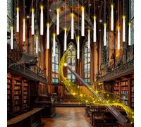 skelo Bougies Flottantes avec Télécommande Baguette Magique et Minuterie 20PCS Bougies LED Flottantes Sans Flamme Vacillante Alimenté par Piles, Bougies suspendues Pour Décoration de Halloween Noël