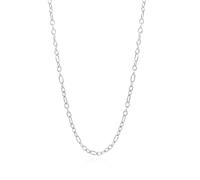 SKENUDY Platé argent mince charme collier pour les femmes hommes,Plaqué or,épais gros clip à papier chaîne Hip Hop collier bijoux unisexe,chaîne de lien cubain pour les femmes à la mode
