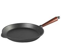 Skeppshult Poêle à frire en fonte avec manche en bois fabriquée en Suède