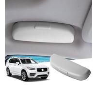 SKEPPY Étui à Lunettes de Voiture pour VW Polo MK5 6R/6C 2009-2017, ABS Boîte de Rangement Lunettes de Soleil Support Pièces de Rechange-S’Installe sur La PoignéE De Avant Accessoires,B/Grey