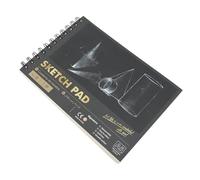Sketch Book 160g 30 feuilles Top Double Spiral Bound Pad Sketch Sketching Drawing Pad pour débutants Professionals Artistes Artistes (SM03-A4)