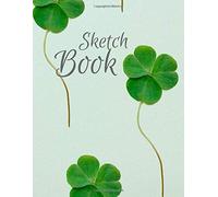 Sketch Book: 2 In 1 Sketchbook (White & Black Papers), 150 Pages, Extra Large 8.5" X 11" (Modern Art Cover Vol.11)