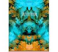 Sketch Book: 8.5" X 11" Abstract Modern Art Design Cover. For Your Illustration, Drawing, Writing, Doodling, Charcoal Pencil Sketching. 120 Page Blank White Paper (Vol. 4)