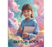 Sketch Book: Anime and manga Sketch book sketch, Teen Girls Drawing, Writing, Painting, Sketching or Doodling, 110 Pages, 8.5x11
