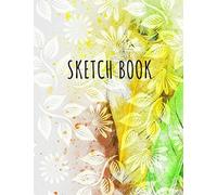 Sketch Book: Blank Paper For Drawing 8.5 X 11 Sketchbook For Kids,Boys,Girls,Teens And Draw Everything From The Imagination Blank Drawing Sketchbook (Abstract Cover)