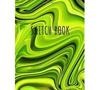 Sketch Book: Drawing Pad For Kids Blank Paper For Sketching,Painting,Doodling,Writing Sketch Your World In This Sketchbook 8.5 X 11 (Watercolor Abstract Cover)(Volume 1)