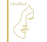 Sketch Book for Girls: Fashion Line Art Background. Large Blank Sketchbook for Girls, Teens, Women, Notebook For Fashion, Drawing, Writing, Painting, ... 120 Pages, 8.5 x 11 (Drawing Sketch Book)