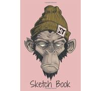 Sketch Book: Graffiti Monkey Sketchbook Scetchpad For Drawing Or Doodling Notebook Pad For Creative Artists 100 Pages