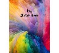 Sketch Book: Large Notebook For Drawing, Writing, Painting, Sketching Or Doodling. 110 High Quality Blank Pages. 8.5x11. Exclusive Abstract Matte Cover. Designed For Creatives And Artists