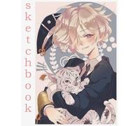 Sketch book: Notebook for drawing for lover anime / (8.5" x 11"): 120 pages