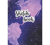 Sketch Book: Outer Space Blank Sketchbook For Boys Awesome Gift Earth Sketching Book And Doodling Exercise Book For Kids Young Astronomers Who Love To Sketch Planet Funny Favourite Gift Space Them