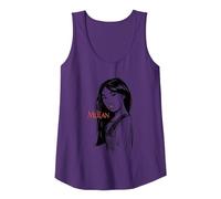 Sketch Mulan Red Dragon Débardeur, Femme, Violet, L