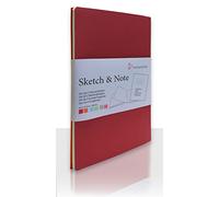 Sketch Note Red Bundle 125 gm² A4 Bloc Feuille 20 feuilles par livret
