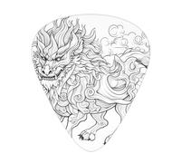 Sketch of Monster Lot de 12 médiators pour guitare électrique acoustique et autres instruments