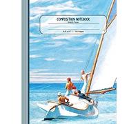 Sketch Paper Composition Notebook: Large Journal Book For Drawing And Sketchting - Edward Hopper Sailboat Sketchbook