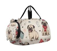 Sketch Sac de sport léger avec compartiment à chaussures pour enfants pour voyage, sport, w nd