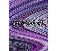 Sketchbook: 120 Sheets Art Supplies Sketch Pad Cute Marble Background Cover Sketchbook/Notebook: 120 Pages Of 8.5"X11" Large With Blank Paper For Girls To Drawing, Doodling, Journal, Sketching/Vol-03