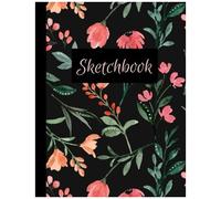 Sketchbook 8.5 X 11: Drawing Sketchbook With 120 Pages, Wild Flowers, Large: 8.5 X 11".