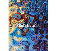 Sketchbook: Abstract Color Art Paper Pad For Architecture, Abstract Picture Sketch Pad -Drawing, Writing, Painting, Sketching Or Doodling, 120 Blank Pages, White Paper, 8.5x11 Inches