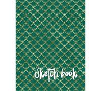 Sketchbook: Best Blank White Pages For Painting, Drawing, Writing, Sketching And Doodling, Wide Papers 8.5 X 11, 120 Pages Best Gift For Artists ( Abstract Artistic Pattern Cover )