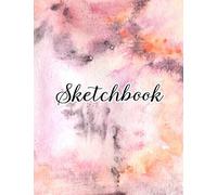 Sketchbook: Blank Drawing Pad For Kids 8.5"X11" 120 Sheets Art Supplies Sketch Pad Cute Marble Background Cover Sketch Book Journal For Writing Doodling Sketching / Doodle Art Supplies For Boys & Girl
