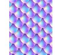 Sketchbook: -Blank Sketchbook For Artist, Great For Drawing, Painting, Doodling, 120 Pages, 8.5x11 Mother Of Pearl Scale Cover