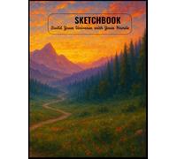 Sketchbook-Build Your Universe with Your Hands: 120 Pages| 8.5” x 11”| Perfect for Drawing| Doodling & Sketching| For Kids & Adults| Ideal for Travel, Art, and Imagination