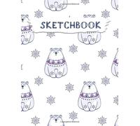 Sketchbook: Christmas Pattern Practice Drawing, Paint, Write, Doodle, Large Blank Pages 8.5 X 11 For Notes, Sketching, Creative Diary, Manga And Journal (Volume 30)